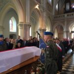 Bliżyn.Uroczysty pogrzeb kapitana Aleksandra Życińskiego- Wilczura (24 września 2016) / Ryszard Koziej / Radio Kielce