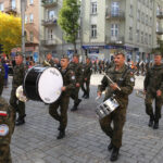 Przemarsz klas mundurowych (30 września 2016) / Piotr Michalski / Radio Kielce