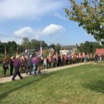 Bliżyn.Uroczysty pogrzeb kapitana Aleksandra Życińskiego- Wilczura (24 września 2016) / Ryszard Koziej / Radio Kielce