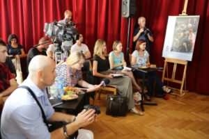 Konferencja w Teatrze im. Stefana Żeromskiego (14 września 2016) / Wojciech Habdas / Radio Kielce