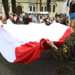 Przemarsz klas mundurowych (30 września 2016) / Piotr Michalski / Radio Kielce