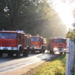 Pożar hal magazynowych w Wąchocku (16 września 2016) / Tomasz Piwko / Radio Kielce