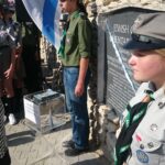 30.09.2016. Spotkania z Kulturą Żydowską w Busku-Zdroju. Zakończenie renowacji Cmentarza Żydowskiego i odsłonięcie tablicy upamiętniającej ofiary egzekucji hitlerowskich / Krzysztof Bujnowicz / Radio Kielce