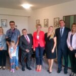 05.09.2016. Otwarcie redakcji terenowej Radia Kielce w Jędrzejowie. / Paweł Szafarczyk / Radio Kielce