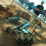 13.09.2016. Zespół "Impuls” z Politechniki Świętokrzyskiej zajął drugie miejsce w zawodach  European Rover Challenge / fot. Magdalena Borkowska