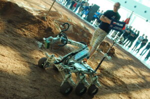 13.09.2016. Zespół "Impuls” z Politechniki Świętokrzyskiej zajął drugie miejsce w zawodach European Rover Challenge / fot. Magdalena Borkowska