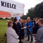 21.9.2016 Opatów. Interwencja Radia Kielce i TVP3 w Opatowie dotycząca sytuacji w tamtejszym szpitalu. / Krzysztof Bujnowicz / Radio Kielce