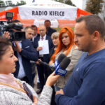 21.9.2016 Opatów. Interwencja Radia Kielce i TVP3 w Opatowie dotycząca sytuacji w tamtejszym szpitalu. / Krzysztof Bujnowicz / Radio Kielce
