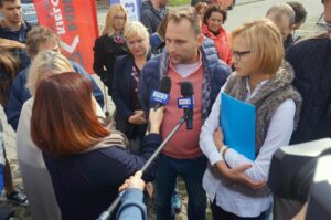 28.09.2016 Interwencja Radia Kielce i TVP3 na Ślichowicach / Krzysztof Bujnowicz / Radio Kielce