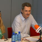 15.09.2016. Konferencja dyrektora Filharmonii Świętokrzyskiej Jacka Rogali / Piotr Michalski / Radio Kielce