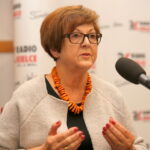 25.09.2016. Studio Polityczne. Poseł Prawa i Sprawiedliwości Maria Zuba / Kamil Król / Radio Kielce