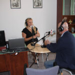 05.09.2016. Otwarcie redakcji terenowej Radia Kielce w Jędrzejowie. / Paweł Szafarczyk / Radio Kielce