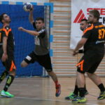 28.09.2016. II liga piłkarzy ręcznych: AZS UJK Kielce - Grunwald Ruda Śląska / Maciej Makuła / Radio Kielce