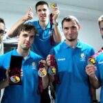 09.09.2016. Dekoracja Vive Tauronu Kielce, trzeciej drużyny klubowych mistrzostw świata / fot. Vive Tauron Kielce