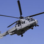 01.09.2016 Kielce. Eurocopter Caracal przyleciał na teren Targów Kielce. / Jarosław Kubalski / Radio Kielce