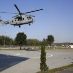 01.09.2016 Kielce. Eurocopter Caracal przyleciał na teren Targów Kielce. / Jarosław Kubalski / Radio Kielce