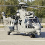 01.09.2016 Kielce. Eurocopter Caracal przyleciał na teren Targów Kielce. / Jarosław Kubalski / Radio Kielce