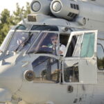 01.09.2016 Kielce. Eurocopter Caracal przyleciał na teren Targów Kielce. / Jarosław Kubalski / Radio Kielce
