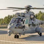 01.09.2016 Kielce. Eurocopter Caracal przyleciał na teren Targów Kielce. / Jarosław Kubalski / Radio Kielce