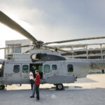 01.09.2016 Kielce. Eurocopter Caracal przyleciał na teren Targów Kielce. / Jarosław Kubalski / Radio Kielce