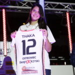 02.09.2016 Ostrowiec Świętokrzyski. Prezentacja drużyny siatkarek KSZO Ostrowiec. Sava Thaka. / Jarosław Kubalski / Radio Kielce
