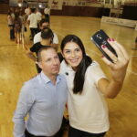 02.09.2016 Ostrowiec Świętokrzyski. Prezentacja drużyny siatkarek KSZO Ostrowiec. / Jarosław Kubalski / Radio Kielce