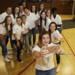 02.09.2016 Ostrowiec Świętokrzyski. Prezentacja drużyny siatkarek KSZO Ostrowiec. / Jarosław Kubalski / Radio Kielce