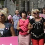 03.09.2016 Kielce. "Marsz Życia i Nadziei” zorganizowany przez Świętokrzyski Klub "Amazonki". / Jarosław Kubalski / Radio Kielce