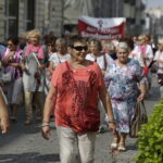 03.09.2016 Kielce. "Marsz Życia i Nadziei” zorganizowany przez Świętokrzyski Klub "Amazonki". / Jarosław Kubalski / Radio Kielce