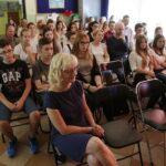 03.09.2016 Kielce. Czytanie Quo Vadis Henryka Sienkiewicza w gimnazjum nr 10. / Jarosław Kubalski / Radio Kielce