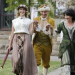 03.09.2016 Kielce. Piknik w ogrodzie Radia Kielce. Prezentacja nowej ramówki oraz podsumowanie akcji "Wakacje z duchami historii". Pokaz mody w wykonaniu dziennikarzy Radia Kielce. / Jarosław Kubalski / Radio Kielce