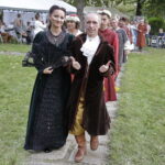 03.09.2016 Kielce. Piknik w ogrodzie Radia Kielce. Prezentacja nowej ramówki oraz podsumowanie akcji "Wakacje z duchami historii". Pokaz mody w wykonaniu dziennikarzy Radia Kielce. / Jarosław Kubalski / Radio Kielce