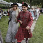 03.09.2016 Kielce. Piknik w ogrodzie Radia Kielce. Prezentacja nowej ramówki oraz podsumowanie akcji "Wakacje z duchami historii". Pokaz mody w wykonaniu dziennikarzy Radia Kielce. / Jarosław Kubalski / Radio Kielce