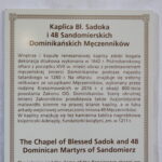 07.09.2016. Sandomierz. Klasztor Dominikanów. Kościół św. Jakuba. Kaplica bł. Sadoka. / Jarosław Kubalski / Radio Kielce