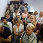 07.09.2016 Suchedniów. Spotkanie rodziców uczniów szkoły podstawowej nr 1 z burmistrzem w sprawie jej przeniesienia do gimnazjum. / Jarosław Kubalski / Radio Kielce