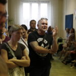 07.09.2016 Suchedniów. Spotkanie rodziców uczniów szkoły podstawowej nr 1 z burmistrzem w sprawie jej przeniesienia do gimnazjum. / Jarosław Kubalski / Radio Kielce