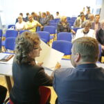 08.09.2016 Kielce. Wojewoda świętokrzyski Agata Wojtyszek podpisała z przedstawicielami samorządów umowy na przebudowę dróg / Jarosław Kubalski / Radio Kielce