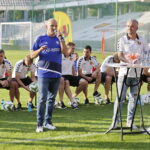 13.09.2016 Kielce. Losowanie "Koroniarskich Ambasadorów" - zawodników opiekujących się drużynami młodzieżowymi. / Jarosław Kubalski / Radio Kielce