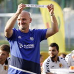 13.09.2016 Kielce. Losowanie "Koroniarskich Ambasadorów" - zawodników opiekujących się drużynami młodzieżowymi. / Jarosław Kubalski / Radio Kielce