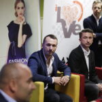 14.09.2016 Kielce. Inauguracja Workshop Fashion Design. Konferencja w KPT. Marcin Paprocki i Mariusz Brzozowski. / Jarosław Kubalski / Radio Kielce