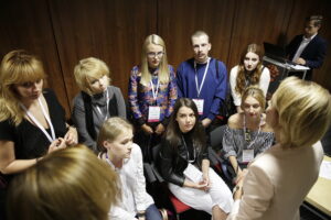 14.09.2016 Kielce. Inauguracja Workshop Fashion Design. Konferencja w KPT. / Jarosław Kubalski / Radio Kielce