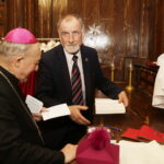 14.09.2016 Święty Krzyż. Uroczystości odpustowe ku czci Podwyższenia Drzewa Krzyża Świętego. We Mszy Świętej wziął udział ojciec Prezydenta RP profesor Jan Tadeusz Duda. / Jarosław Kubalski / Radio Kielce