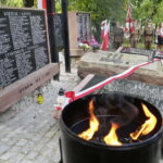 17.09.2016 Kielce. Uroczystości pod pomnikiem katyńskim w rocznicę napaści ZSRR na Polskę. / Jarosław Kubalski / Radio Kielce