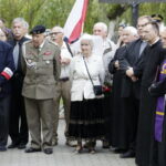 17.09.2016 Kielce. Uroczystości pod pomnikiem katyńskim w rocznicę napaści ZSRR na Polskę. / Jarosław Kubalski / Radio Kielce