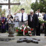 17.09.2016 Kielce. Uroczystości pod pomnikiem katyńskim w rocznicę napaści ZSRR na Polskę. / Jarosław Kubalski / Radio Kielce