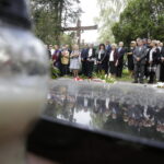 17.09.2016 Kielce. Uroczystości pod pomnikiem katyńskim w rocznicę napaści ZSRR na Polskę. / Jarosław Kubalski / Radio Kielce