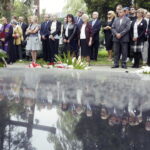 17.09.2016 Kielce. Uroczystości pod pomnikiem katyńskim w rocznicę napaści ZSRR na Polskę. / Jarosław Kubalski / Radio Kielce