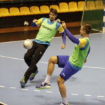 23.09.2016. Brześć. Trening Vive Tauronu przed meczem Ligi Mistrzów z Mieszkowem / Jarosław Kubalski / Radio Kielce