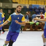 23.09.2016. Brześć. Trening Vive Tauronu przed meczem Ligi Mistrzów z Mieszkowem / Jarosław Kubalski / Radio Kielce