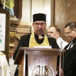 30.09.2016 Kielce. Ekumeniczna procesja i Liturgia Słowa w kościele św. Wojciecha. ks. Władysław Tyszuk. / Jarosław Kubalski / Radio Kielce